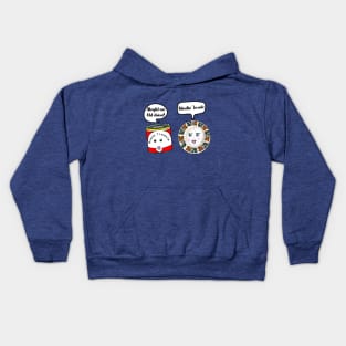 Cockney rhyming slang Londoner Design Kids Hoodie